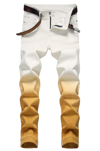 Yellow,white