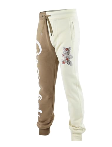 P1113-khaki/Cream