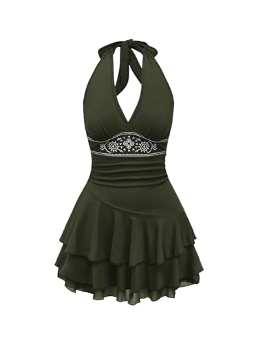 Army Green Printed