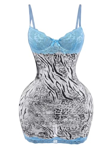 Light Blue Leopard