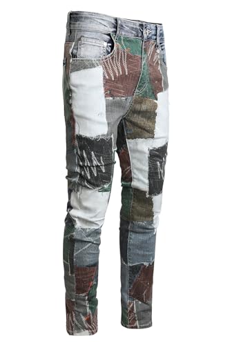 8870 Fake Patchwork