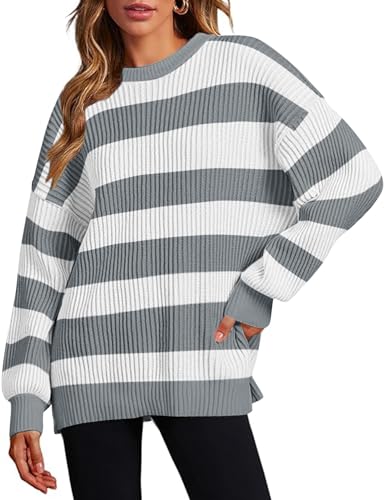 White Gray Stripe