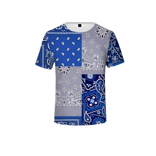 Blue Bandana T-shirts