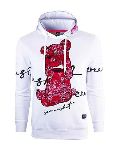 H1122-white/Red