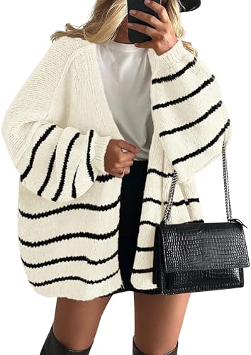 Striped White Black