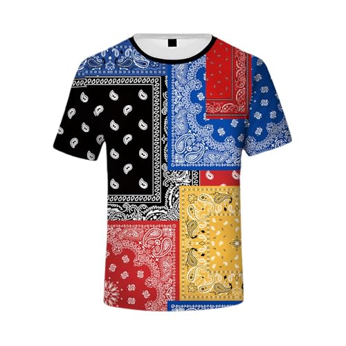 Colorful Bandana T-shirts